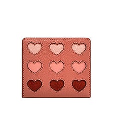 Fossil Logan RFID Small Wallet with Hearts   - 53351