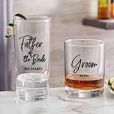 Kittenish Wedding Party Personalized Drinking Glasses  - 53492