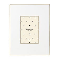 Kate Spade Pop Picture Frame 4x6 in White   - 53734