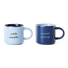 Kate Spade Mug Set- Sound Asleep/Wide Awake    - 54164