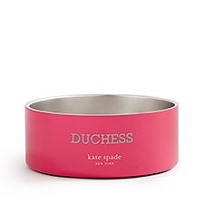 Kate Spade Engraved More Please Pet Bowl - Small/Medium - 54190