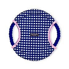 Kate Spade Blue Gingham Frisbee Dog Toy    - 54192