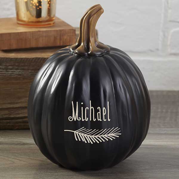 Personalized Decorative Pumpkins - Count Your Blessings - 14751