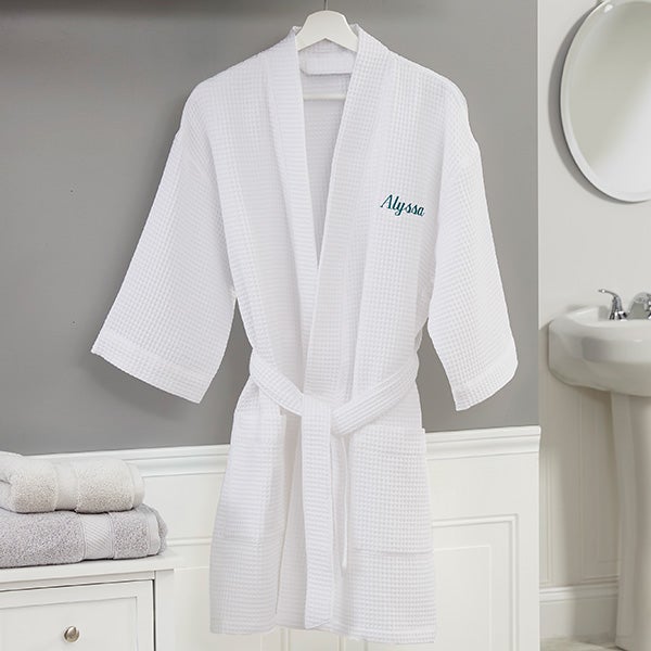 Personalized Luxe Bathrobe Adult M Gift, Custom Robes, Monogrammed  Bathrobes, Personalized Bath Robes
