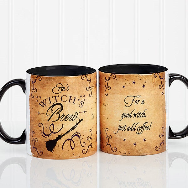 Personalized Halloween Coffee Mug - Witch's Brew - 16200