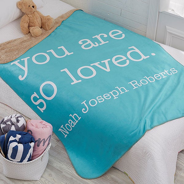 Kids Expressions Personalized Blankets For Kids - 18750