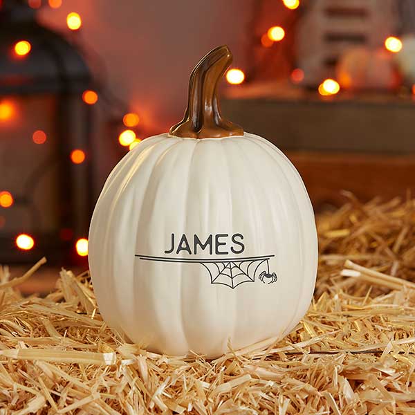 BOO! Personalized Pumpkins - Reusable Halloween Decoration - 21607