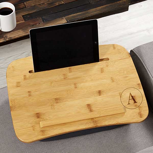 Personalized Bamboo Lap Desk - 21660