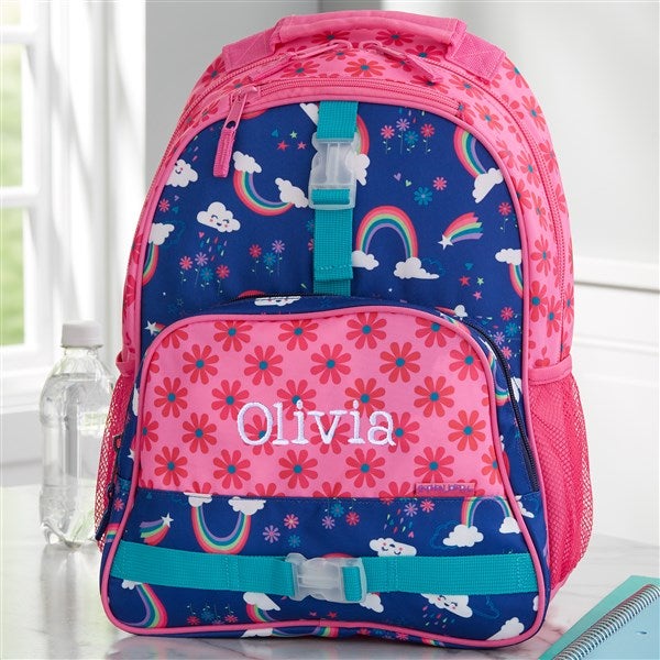 Monogrammed kids backpack online