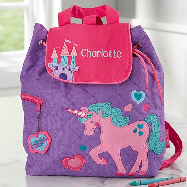 Custom unicorn backpack on sale