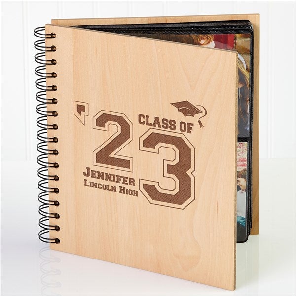 WOODEN PERSONALIZED PHOTO ALBUM