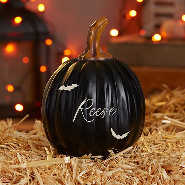 Spellbinding Stripes Personalized Pumpkins - 32037