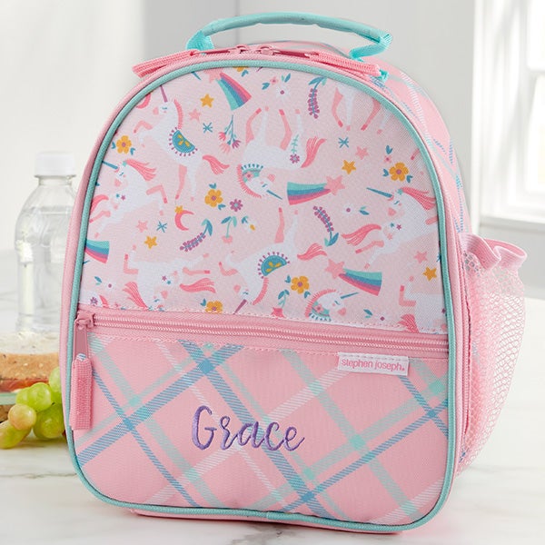 Personalised unicorn lunch bag hotsell