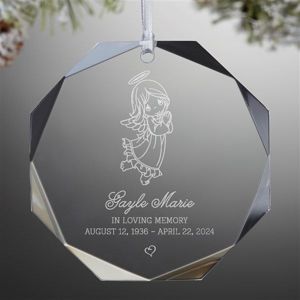 Precious Moments Personalized Memorial Ornament - Premium Glass - 37484