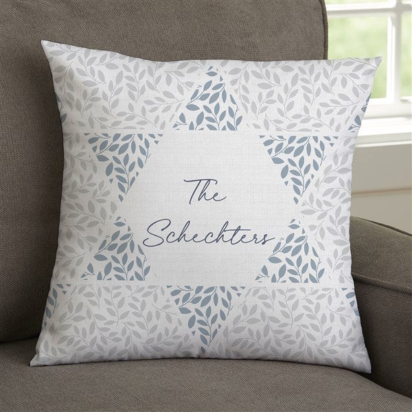 Spirit of Hanukkah Personalized Throw Pillow  - 38581