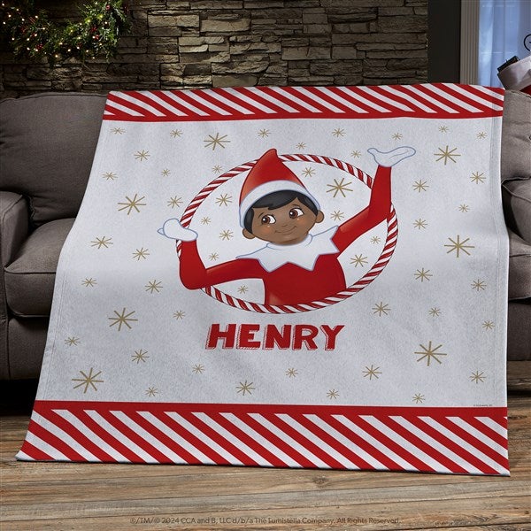 The Elf on the Shelf Personalized Blanket  - 38715