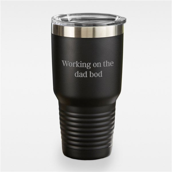 Write Your Own Engraved Stainless Steel Tumbler - 30 oz.