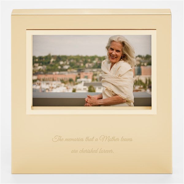 Engraved Friend Gold Uptown 4x6 Picture Frame