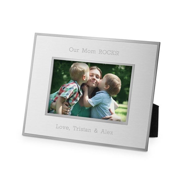 Our Loving Family Personalized 4x6 Photo Box Frame - Horizontal