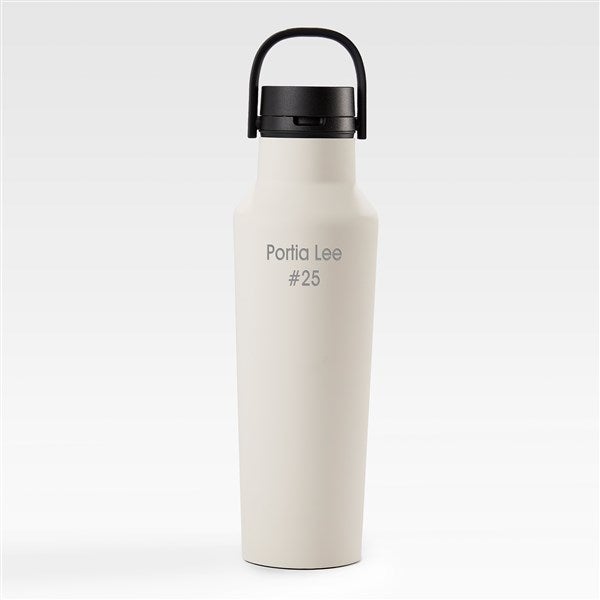 Engraved Corkcicle 20oz Sport Bottle in Latte Cream   - 50742