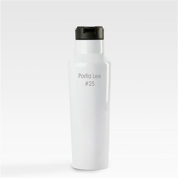 Engraved Corkcicle 20oz Sport Bottle in Unicorn Sparkle   - 50744