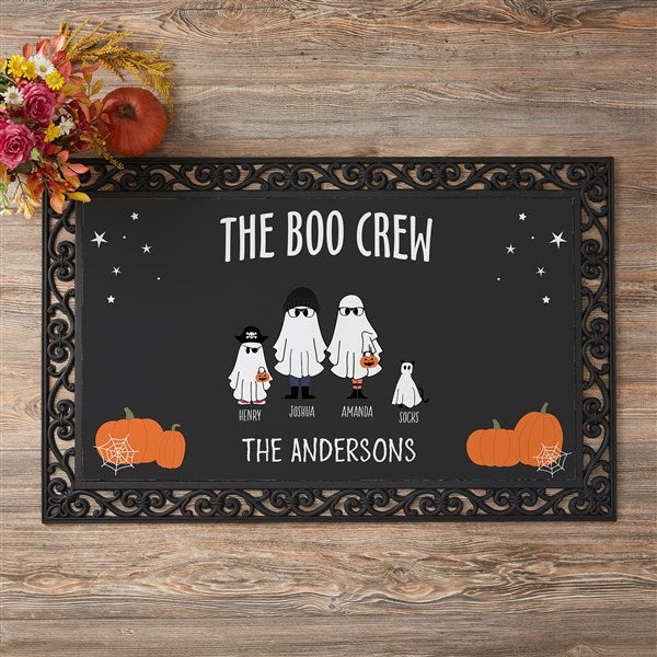 Ghost Family Personalized Halloween Doormats - 51869