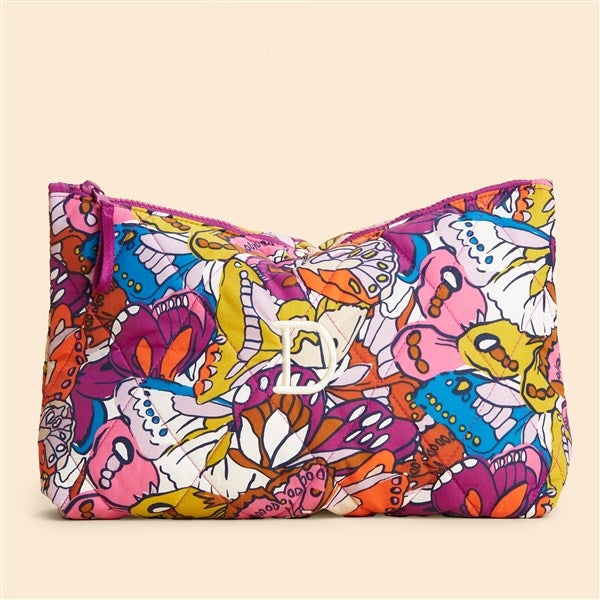 Vera Bradley Embroidered Large Pouch-Flutter - 52043