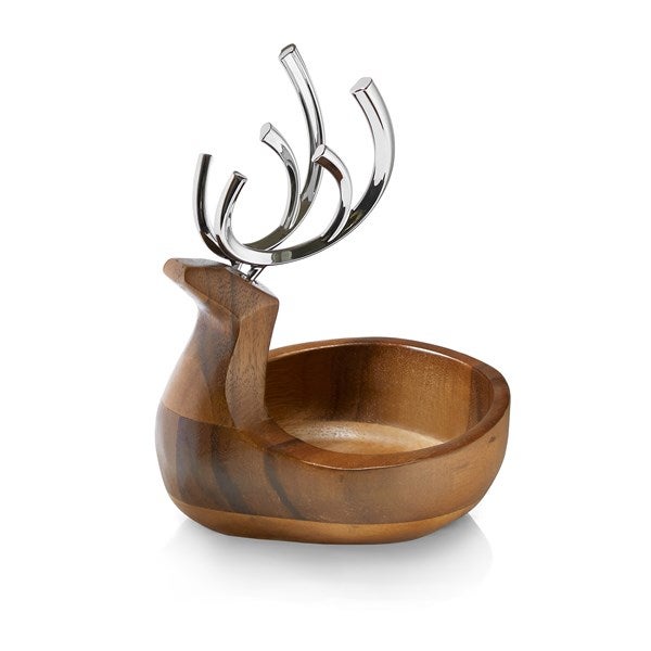 Nambé Reindeer Candy Dish   - 52134