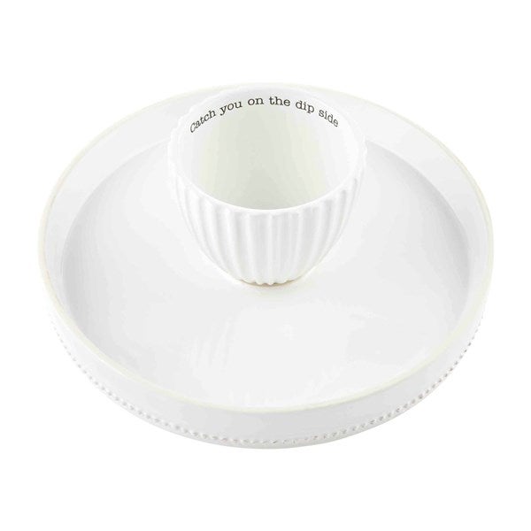 Reversible Cake Pedestal and Chip & Dip Tray - 52212