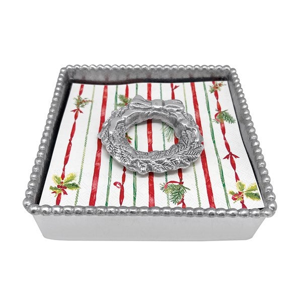 Mariposa Wreath Napkin Weight   - 52534