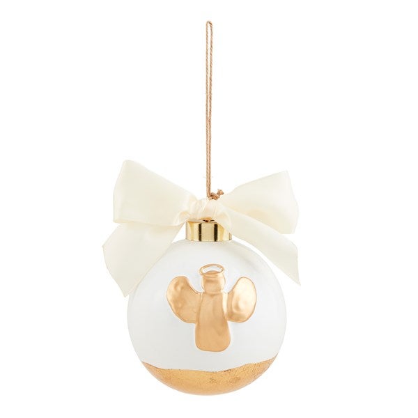 Ceramic Handpainted Angel Ornament - 52583