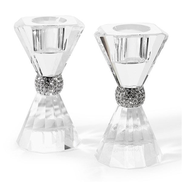 Pageant Bling Candlestick Holder Set     - 52702