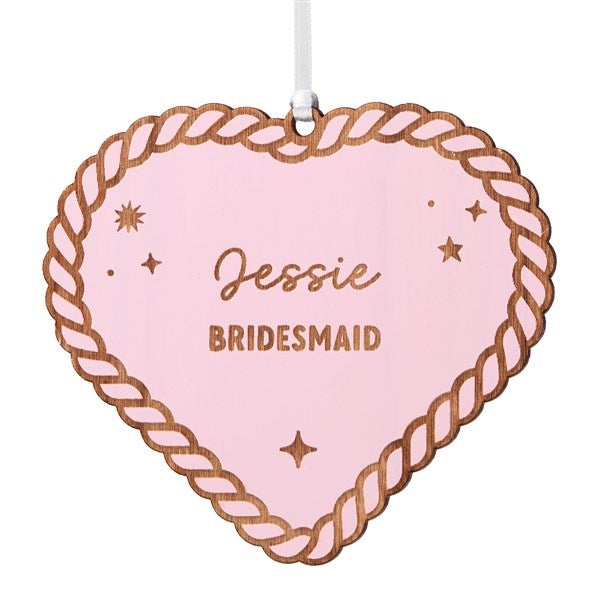 Kittenish Engraved Heart Gift Tag & Ornament   - 52941