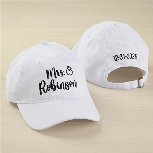 Kittenish Bridal Bling Embroidered Baseball Caps    - 53452