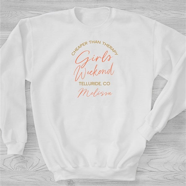 Kittenish Girls Trip Personalized Sweatshirts   - 53454