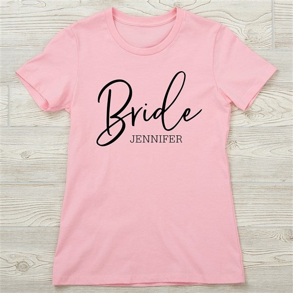 Kittenish Bridal Party Personalized Fitted Tee   - 53457