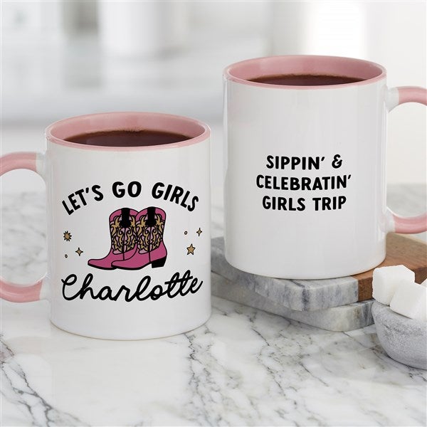 Kittenish Personalized Western Coffee Mugs    - 53509