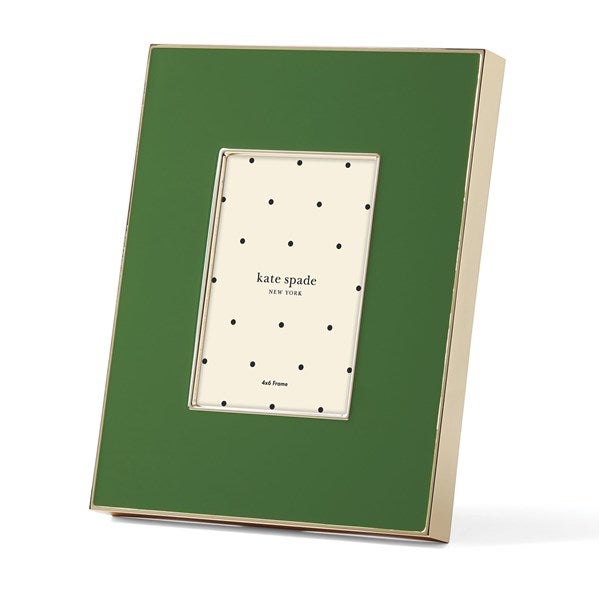 Kate Spade Pop Picture Frame 4x6 in Green       - 53736