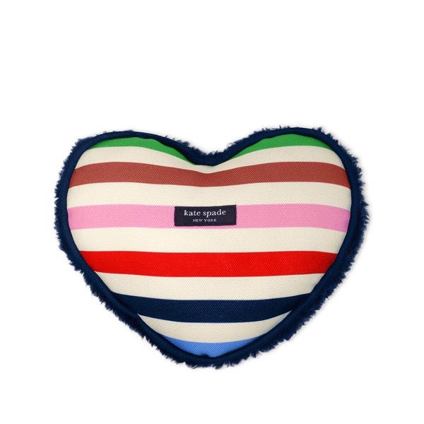 Kate Spade Adventure Stripe Heart Pet Chew Toy - 54195