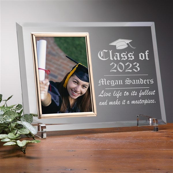 PERSONALIZED BLACK PHOTO FRAME (4X6 PHOTO) LASER ENGRAVABLE