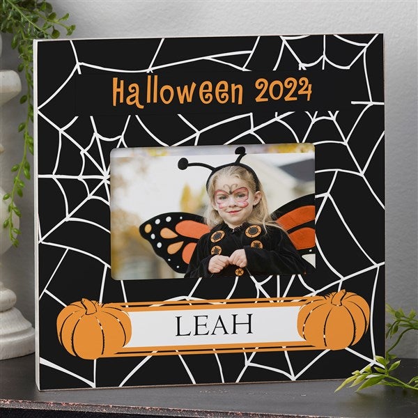 Personalized Baby's First Halloween Photo Frame - 9110