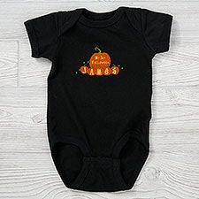 My First Halloween Personalized Pumpkin Baby Clothes - 6135