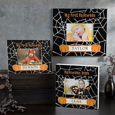 Personalized Baby's First Halloween Photo Frame - 9110